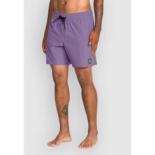 Volcom Lido Solid Trunk 16 Boardshorts violet Slike