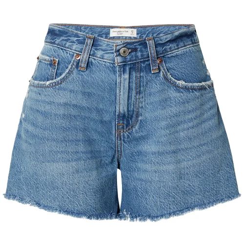 Abercrombie & Fitch Kavbojke 'FRAY' moder denim