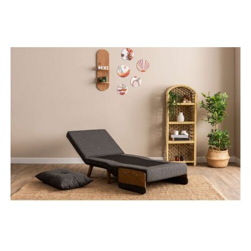 Atelier Del Sofa Fotelja na razvlačenje Cosmo, 190x70x82 cm, Antracit Slike