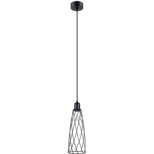 Sollux Lighting SL.1165 - visilica na sajli suba 1xE27/15W/230V crna Slike