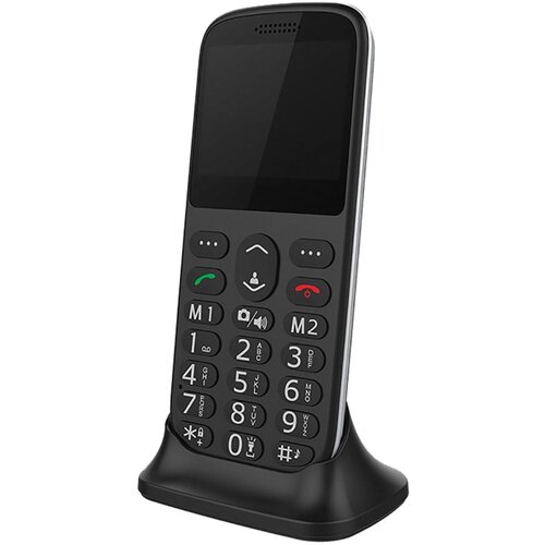 Mean IT Telefon mobilni, 2.31” zaslon, SOS tipka – SENIOR IV Black Cijene