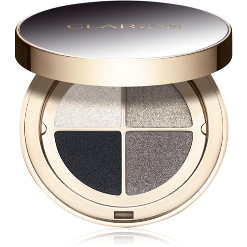 Clarins Ombre 4 Colour Eye Palette paleta senčil za oči za dolgoobstojen učinek odtenek 09 - Onyx Gradation 4,2 g Cene
