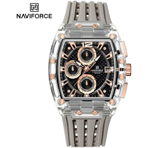  Sat NAVIFORCE SI-38623 - Siva / Smeđa KP38623 Slike