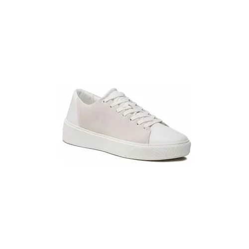 Calvin Klein Superge Low Top Lace Up Lth Mix HM0HM01005 Siva