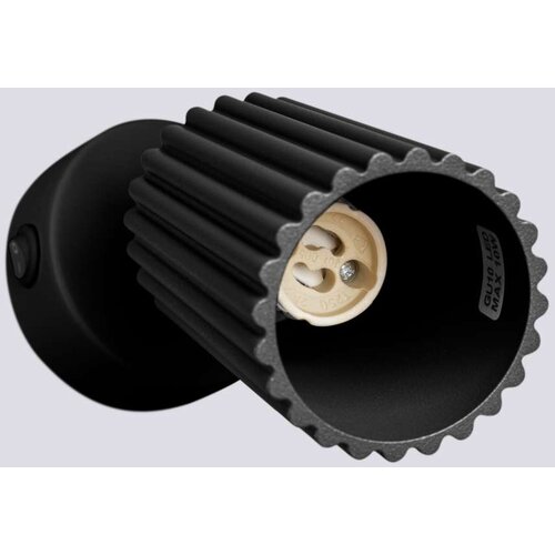  Sollux SL.1579 - Zidno spot svetlo KARBON 1xGU10/10W/230V crno Slike