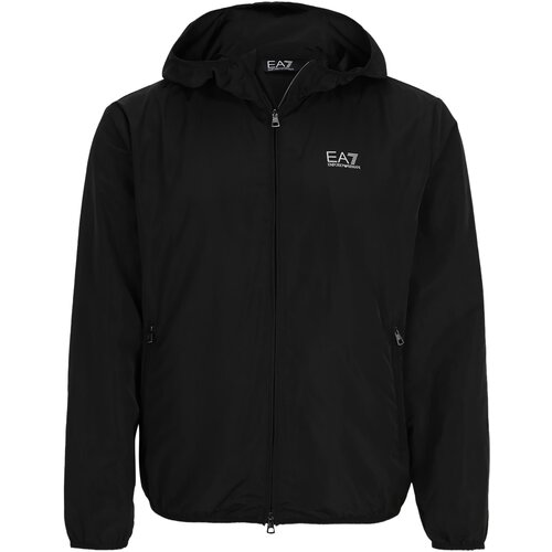 Ea7 Emporio Armani Prijelazna jakna crna / prljavo bijela Cijene
