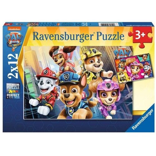 Ravensburger puzzle - Patrolne šape -2x12 Cene