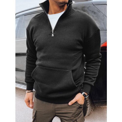 DStreet Men's hooded sweatshirt black Cene