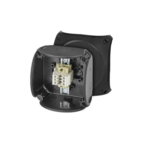 HENSEL 62000339 kući&scaron;te za redne stezaljke 93.00 x 93.00 x 62.00 crna kom. Cijene