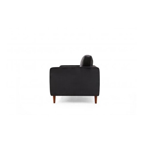  Rome - Black BlackOak 2-Seat Sofa Cene