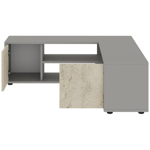 Kalune Design TV komoda Rosa, 125x40x35 cm, Hrast Slike