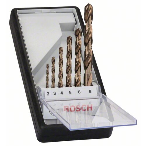 Bosch 6-delni Robust Line set burgija za metal HSS-Co 2607019924, 2; 3; 4; 5; 6; 8 mm Cene
