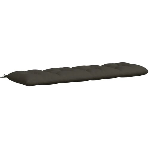  Jastučić za klupu VIANEN 100% poliester Antracit - Antracit 170 x 50 x 12 cm Slike