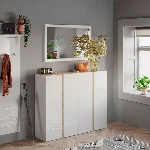 LC Mobili Moderna omara za �evlje z 4 vrati 140x111 FRAME 409089-44K Cene