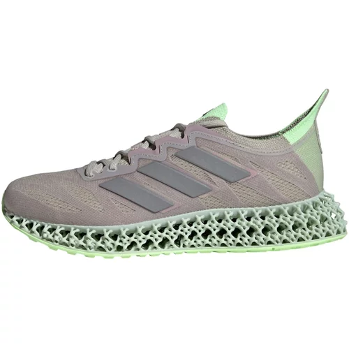Adidas Tekaški čevelj '4Dfwd 3' siva / temno siva / svetlo zelena