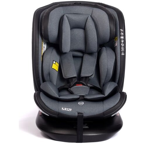 Baby Bear Origin BBO Auto Sedi&amp;scaron;te I-Size Cruser Plus (FR06) Isofix - Light Grey Slike