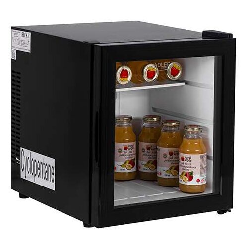 Adler mini hladilnik s steklom AD 8088 [E, 5&deg;C - 18&deg;C, steklena vrata, črn] Cene