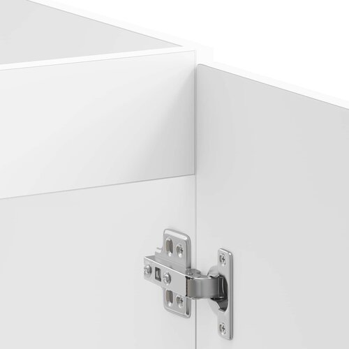  Kuhinjski ormarić za sudoper Lucca 2 pcs Visoki sjaj bijela Slike