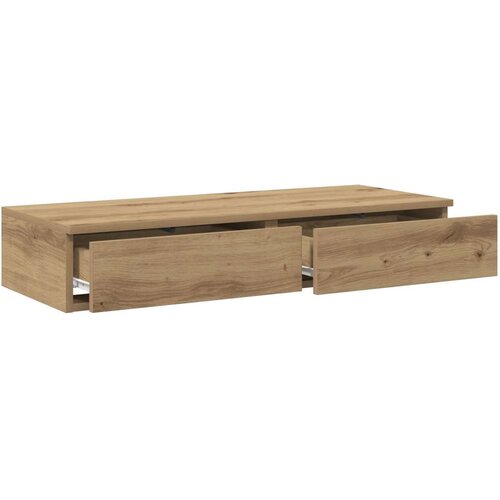  Krevet s ladicama Artisan Oak 100x36 5x16 5 cm od inženjerskog drva Slike