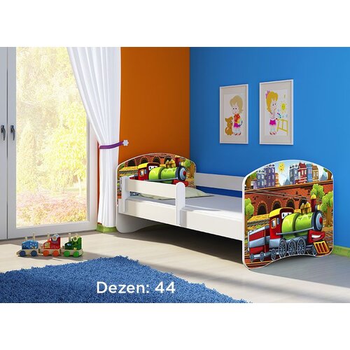 ACMA dečiji krevet ii 140x70 + dušek 6 cm WHITE44 Cene