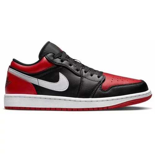 Nike Čevlji Air Jordan 1 Low 553558 066 Black/Gym Red/White