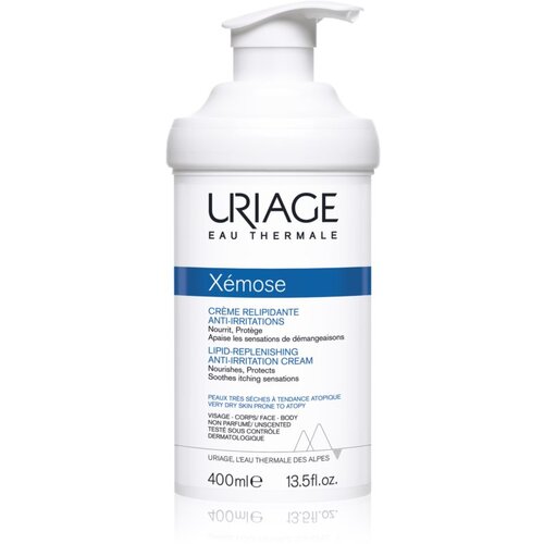 Uriage Xémose Lipid-Replenishing Anti-Irritation Cream umirujuća i hranjiva krema za vrlo suhu kožu tijela i lica 400 ml unisex Cijene