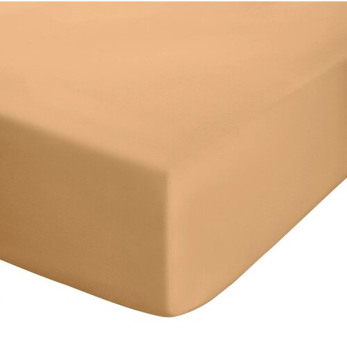 Catherine Lansfield Rumena/oranžna napenjalna rjuha iz perkala 90x190 cm Easy Iron Percale – Cene