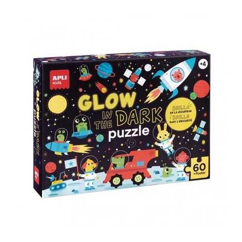Apli Puzzle koje svetle u mraku - svemir Cene