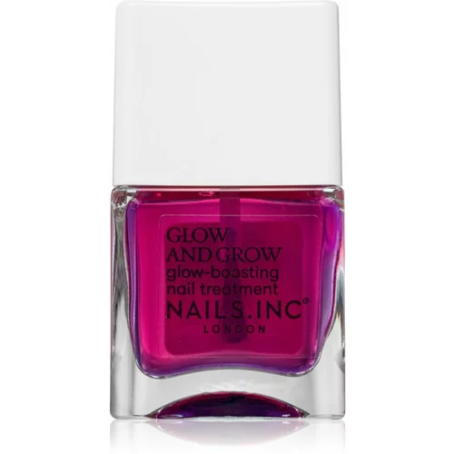 Nails Inc. Glow and Grow Nail Growth Treatment hranjivi lak za nokte 14 ml