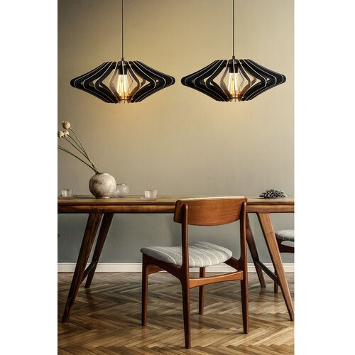 Opviq Luster 173, 55 cm, E27, crna Cene