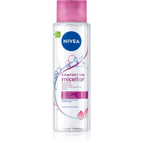 Nivea micellar comforting šampon za osetljivu kožu glave 400 ml Slike