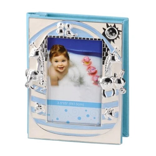 Takk Stills, ram za fotografiju, metalni, baby, plava, 9x13cm Slike