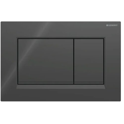 Geberit Sigma20 Square tipka za dvokoličinsku tehniku ispiranja crna/crna mat/crna 115.883.DW.1 Cene