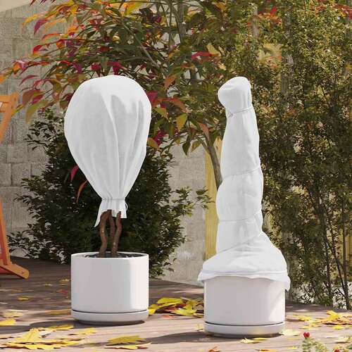 vidaXL Fleece za zaščito rastlin pred zmrzaljo Bela 20 x 1,6 m Cene