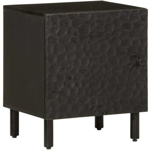 Maison Chic Dvo delni komplet Nočne omarice - Nočne mize črna 40x33x46 cm trdna borovina, (21689797) Cene