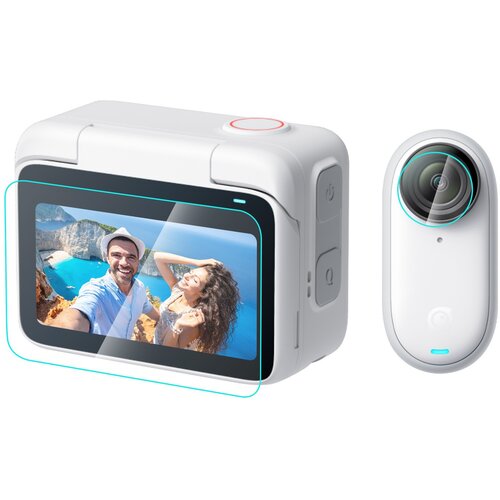 INF Zaščita zaslona iz kaljenega stekla za akcijsko kamero Insta360 GO3/3S, (21624516) Cene