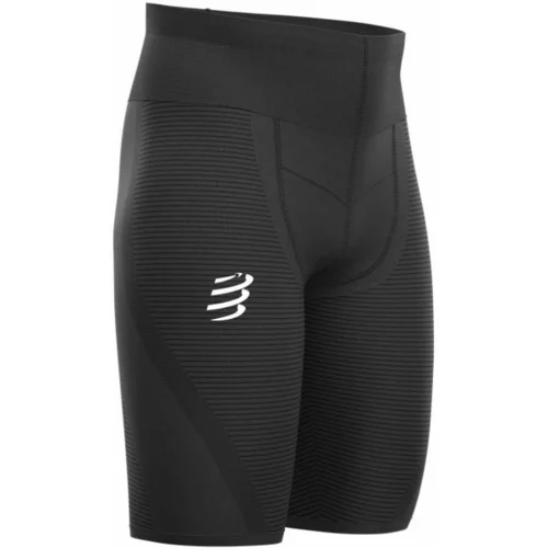 Compressport OXYGEN UNDER CONTROL SHORT Muške kompresijske kratke hlače za trčanje, crna, veličina