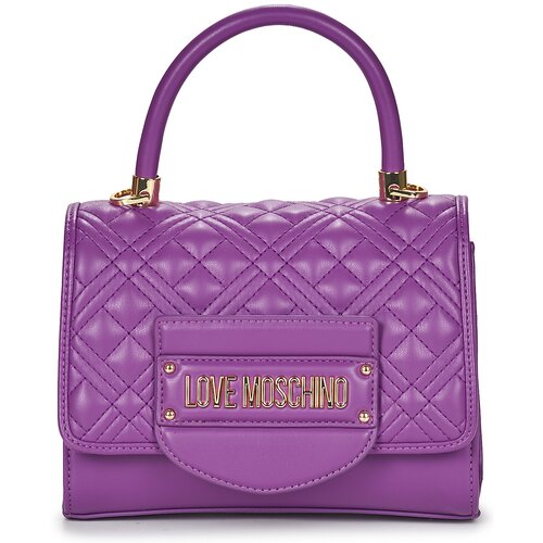 Love Moschino QUILTED TAB Ljubičasta Slike