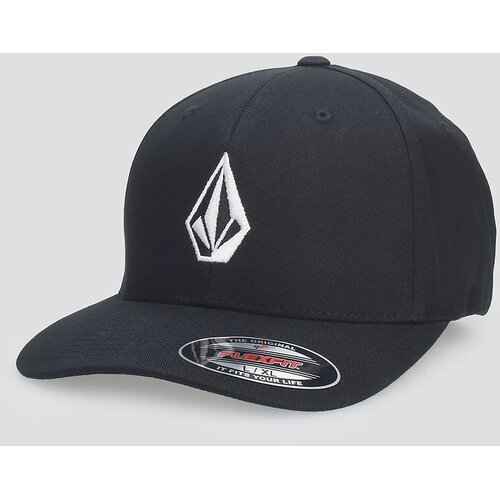 Volcom Kape s &scaron;iltom FULL STONE FLEXFIT HAT Črna Cene