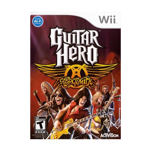  Guitar Hero Aerosmith - samo igra brez kitare (WII) - rabljeno Cene