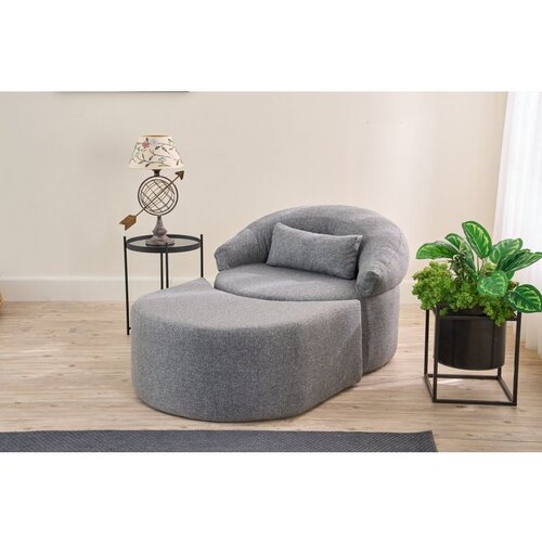 Atelier Del Sofa pitta - Grey Grey 1-Seat Sofa-Bed Slike