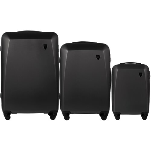  0125 PLOVER, Set od 3 ABS+ kofera (V,M,S) Wings, TAMNO SIVA Cijene