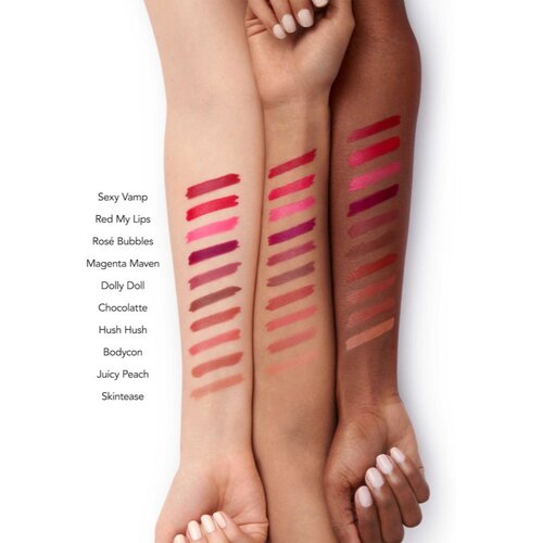Buxom FULL-ON&amp;trade; SATIN LIPSTICK kremasta &amp;scaron;minka z učinkom povečanja odtenek Body-Con 2,5 ml Slike