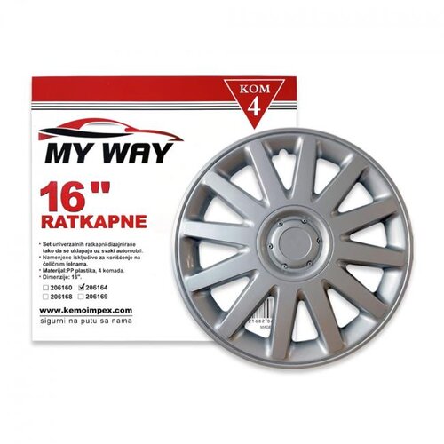My Way Ratkapne 16&rsquo;&rsquo; 206164, 4 komada Cene