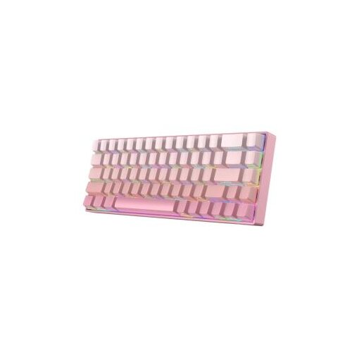 White Shark tastatura nunchaku (gk 007411) gaming mehanička / žična / rgb / hot-swap / anti-ghosting / 65% / pink Cene