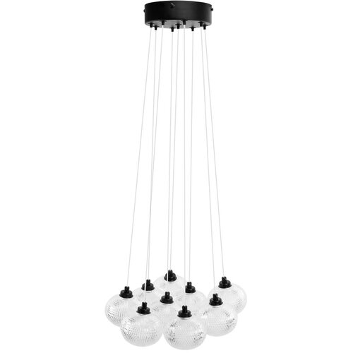 Toolight Viseća Lampa MS022-9CP Crna Slike