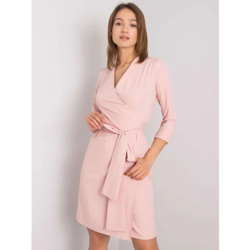 Fashion Hunters Dusty pink dress with Edelia binding