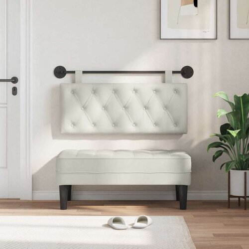  Držeće uzglavlje Zidne Krema 110 x 55 x 7 cm Bar&amp;scaron;un - Krema 100 cm bez LED Slike