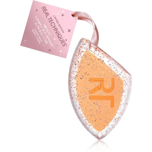 Real Techniques Miracle Complexion Sponge Ornament make-up spužvica s kutijicom Slike