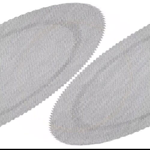 Novel Ravno Tkana Preproga Relax, Srebrna, 120cm Slike